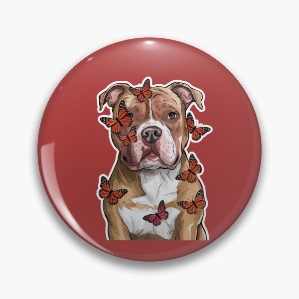 Item preview, Pitbull Water Colour illustration designed and sold by ZooStateofMind.