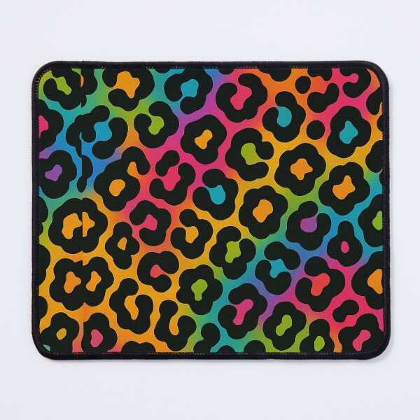 Item preview, Colorful leopard print designed and sold by netrok.