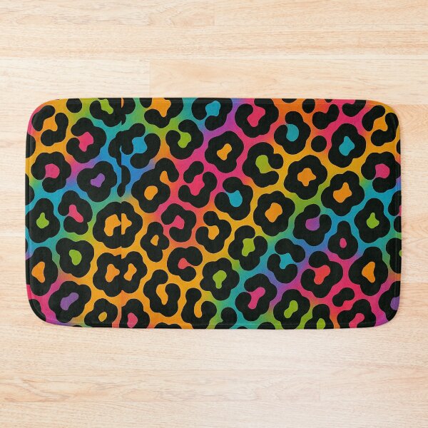 Item preview, Colorful leopard print designed and sold by netrok.