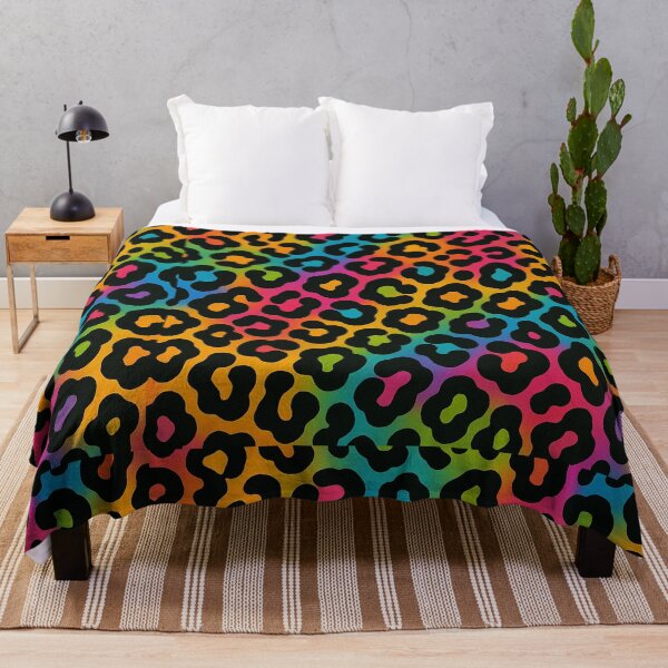 Item preview, Colorful leopard print designed and sold by netrok.