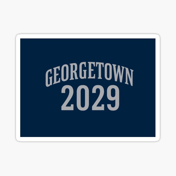 Artikel-Vorschau von Georgetown-Abschlussjahrgang 2029, designt und verkauft von CollegiateInk.