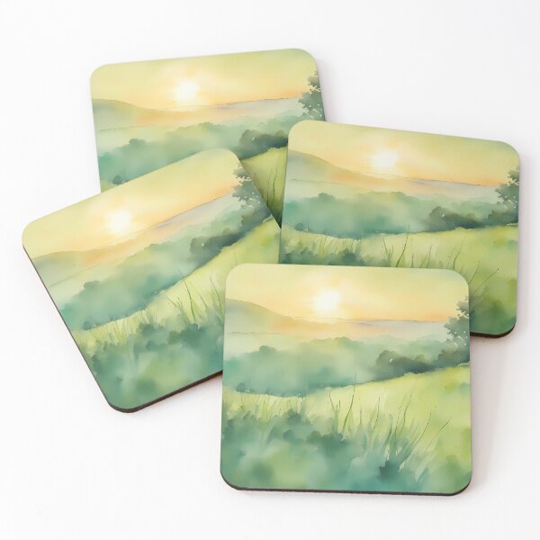 Item preview, Green Hills and Sunrise designed and sold by CalmnessbyChoice.