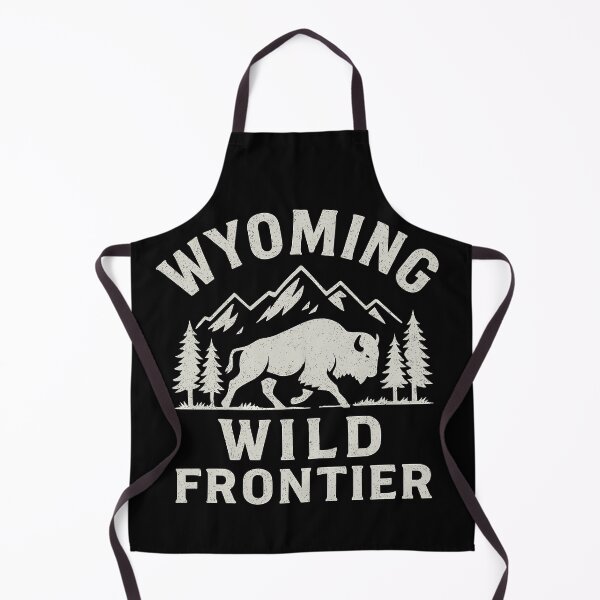 Item preview, Wyoming Wild Frontier – National Wyoming Day Design designed and sold by Serbin.