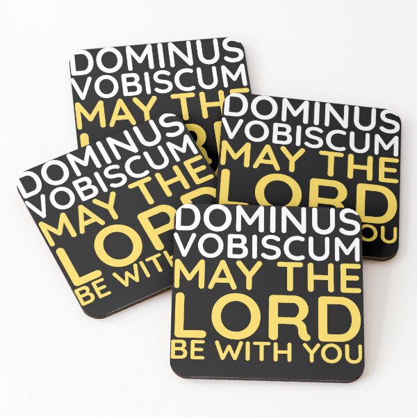 Item preview, Latin Mass Dominus Vobiscum Catholic English Latin Greeting designed and sold by MaryKunzGoldman.
