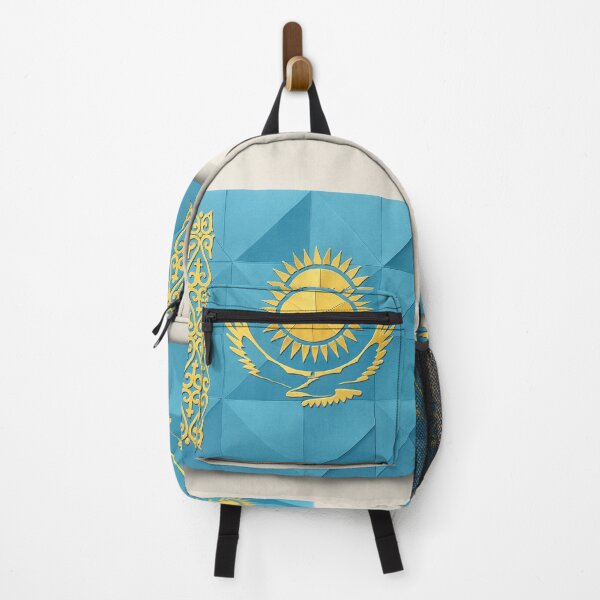 Item preview, Kazakhstan Flag – Modern Flat Design designed and sold by PrometheusStyle.
