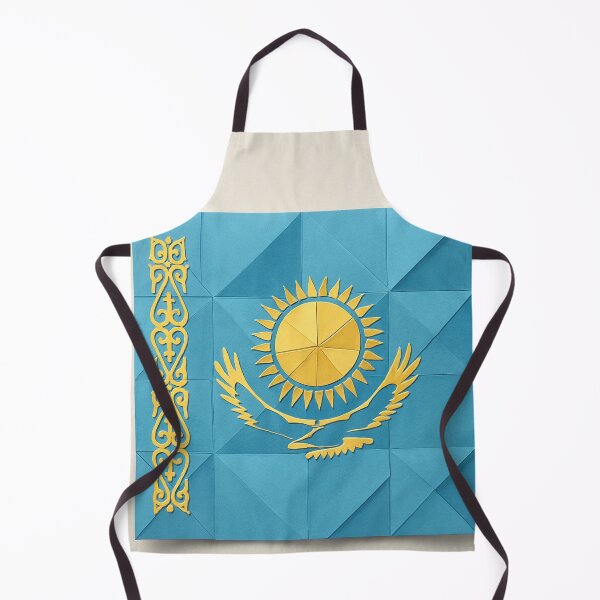 Item preview, Kazakhstan Flag – Modern Flat Design designed and sold by PrometheusStyle.