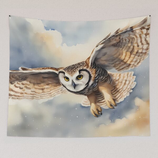 Item preview, Flying Owl designed and sold by CalmnessbyChoice.