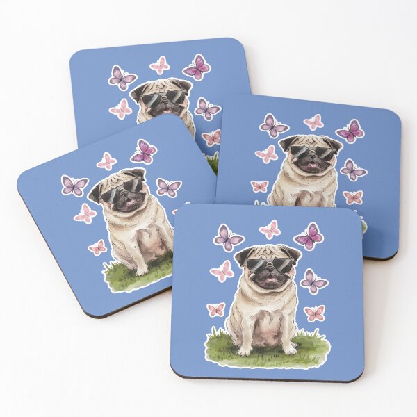 Item preview, Pug  illustration designed and sold by ZooStateofMind.