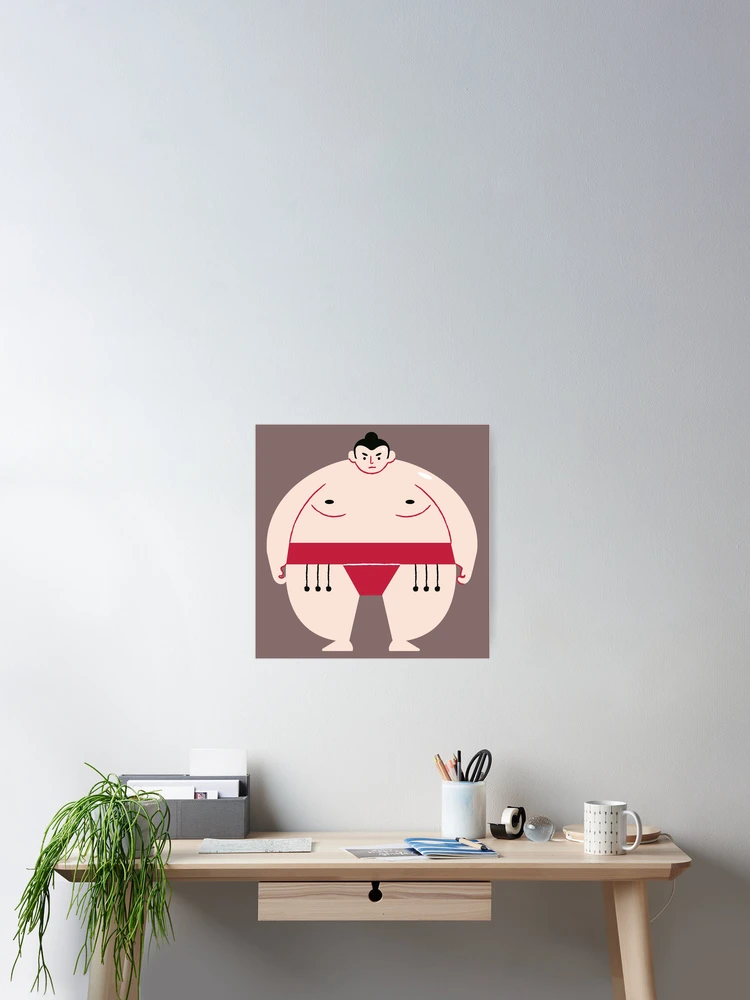 Thumbnail 2 of 3, Poster, Sumo - Raloel designed and sold by Raloel Art.