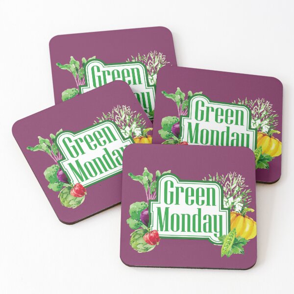 Item preview, Live well eat well - Green Monday designed and sold by thewishdesigns.