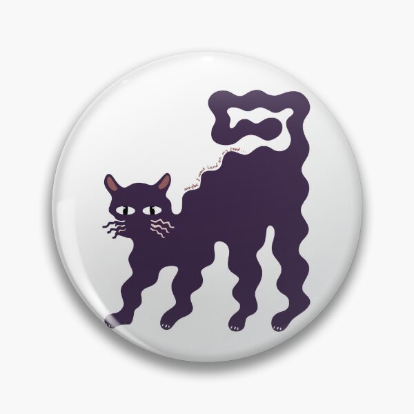 Item preview, wiggle black cat designed and sold by Wildwind-style.