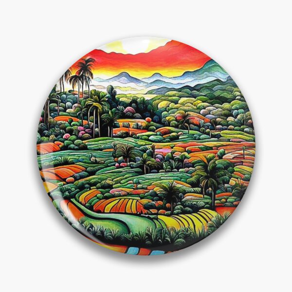 Item preview, Terraced Landscape  4 designed and sold by George Hutton Hunter.