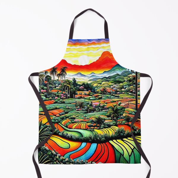 Item preview, Terraced Landscape 4 designed and sold by George Hutton Hunter.