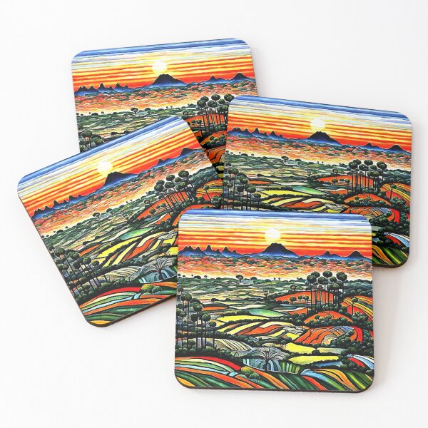 Item preview, Terraced Landscape 5 designed and sold by George Hutton Hunter.