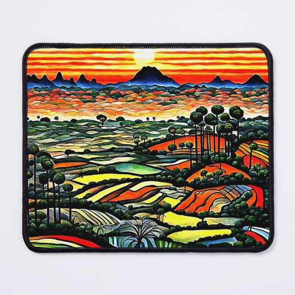 Item preview, Terraced Landscape 5 designed and sold by George Hutton Hunter.