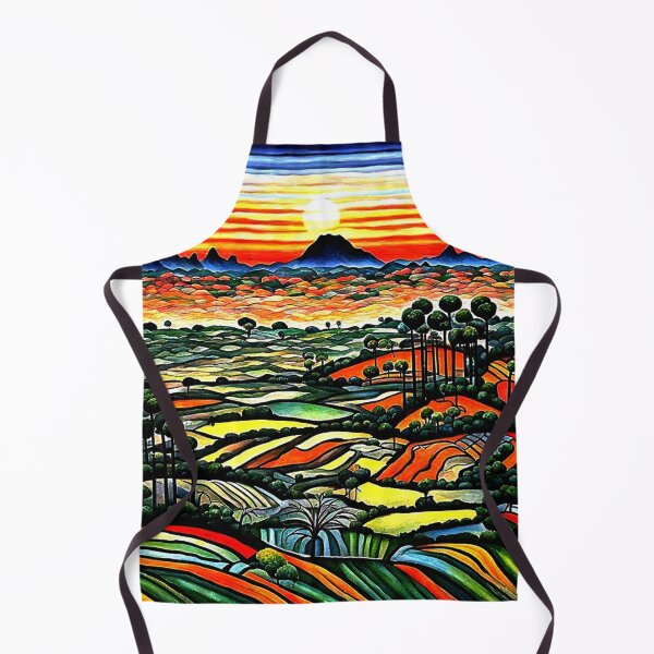 Item preview, Terraced Landscape 5 designed and sold by George Hutton Hunter.