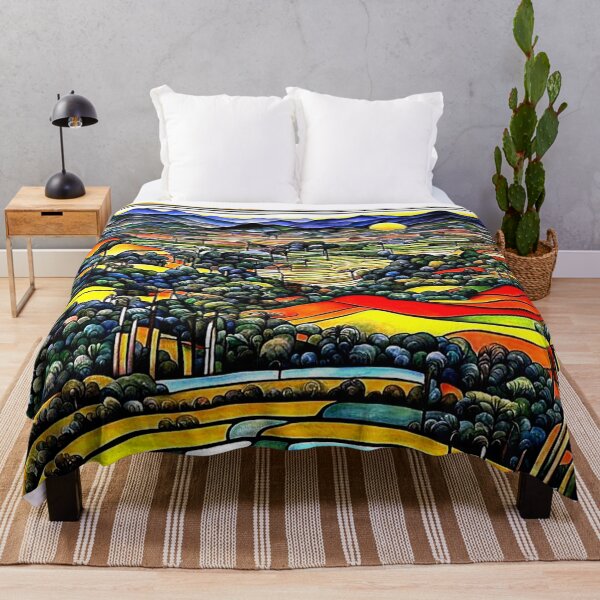 Item preview, Terraced Landscape 6 designed and sold by George Hutton Hunter.
