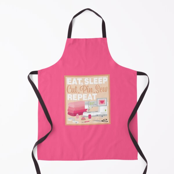 Item preview, Eat Sleep Repeat General Sewing - Embroidery Machine - PINK designed and sold by StellarFX.