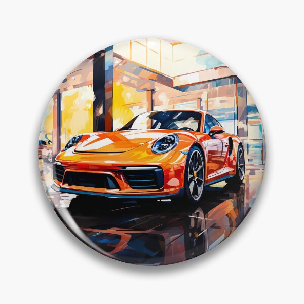 Item preview, Modern Sports Car Displayed In Bright Luxury Showroom Interior designed and sold by RevUpDesign.