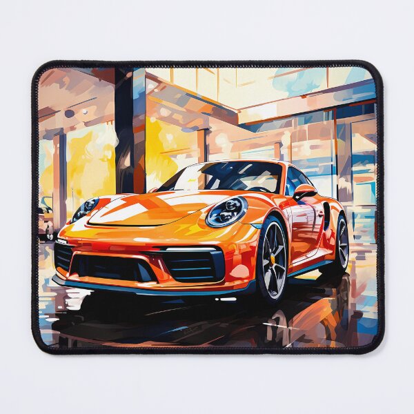 Item preview, Modern Sports Car Displayed In Bright Luxury Showroom Interior designed and sold by RevUpDesign.