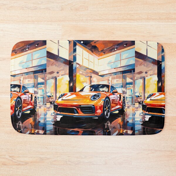 Item preview, Modern Sports Car Displayed In Bright Luxury Showroom Interior designed and sold by RevUpDesign.