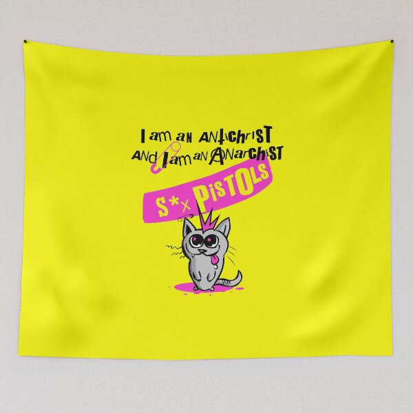 Item preview, Sex Pistols Antichrist Cat - Punk Rock music designed and sold by Michał Styba.