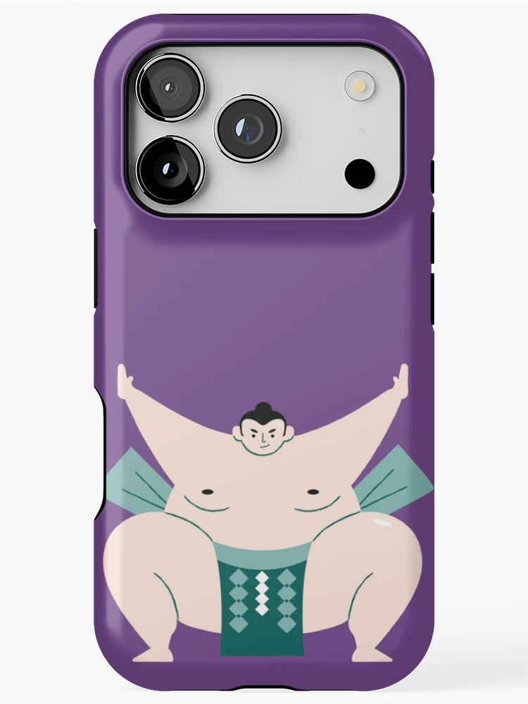 Thumbnail 1 of 4, iPhone Case, Sumo - Raloel designed and sold by Raloel Art.