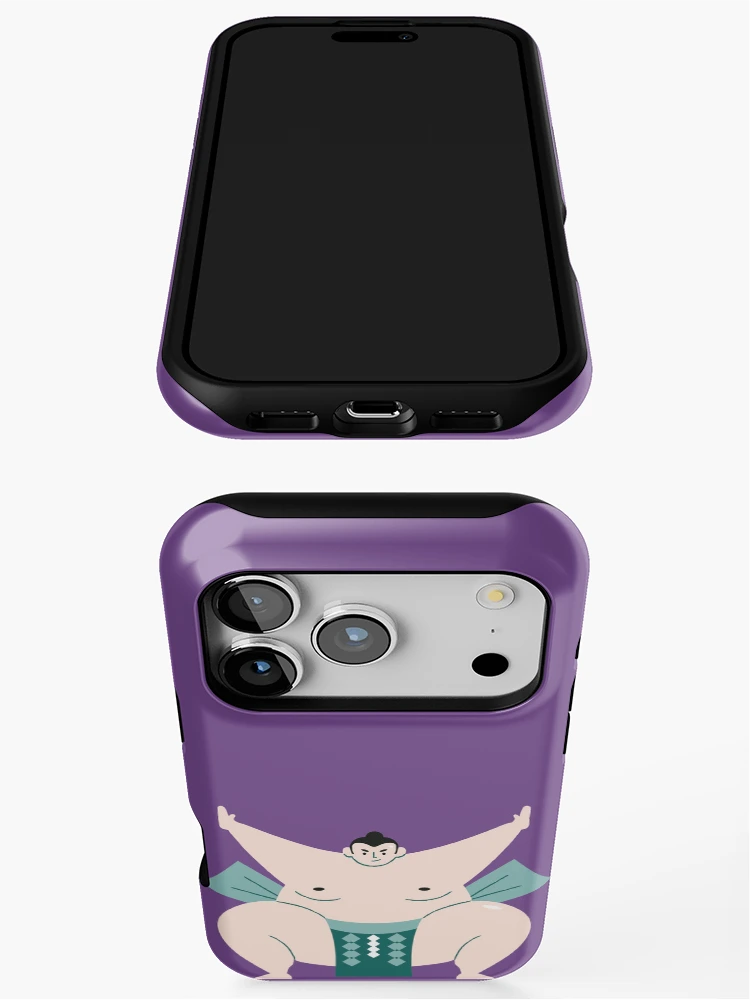 Thumbnail 3 of 4, iPhone Case, Sumo - Raloel designed and sold by Raloel Art.