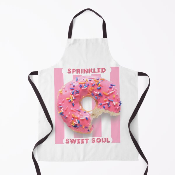 Item preview, Sprinkled sweet soul Pink doughnut shop breakfast baked goods designed and sold by joyfulfeatures.
