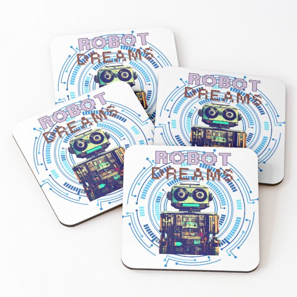 Item preview, Robot Dreams - Retro AI Visionary Art designed and sold by Soluna Studio.