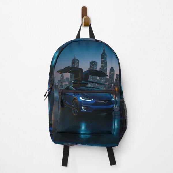 Item preview, Futuristic Electric SUV Car With Falcon Doors In City designed and sold by RevUpDesign.
