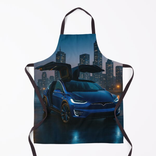 Item preview, Futuristic Electric SUV Car With Falcon Doors In City designed and sold by RevUpDesign.