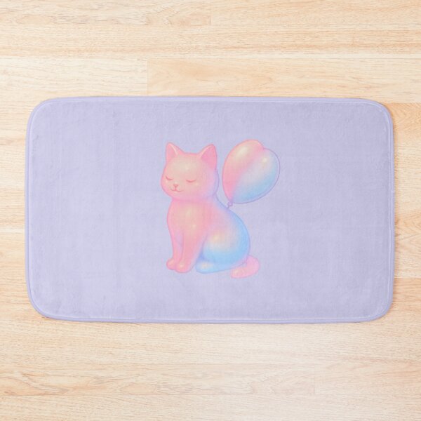 Item preview, swelling hart, balloon-winged cat designed and sold by ashwin.alcove.