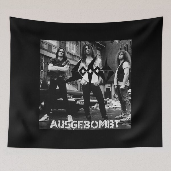 Artikelvorschau, Sodom - Ausgebombt Album 1989 entworfen und verkauft von AyanaLine.