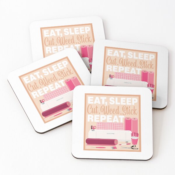 Item preview, Eat Sleep Repeat Home Cutter - Cutting Machine - PINK designed and sold by StellarFX.