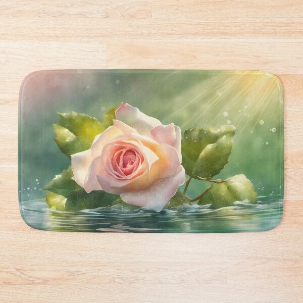 Item preview, Light Pink Rose in Water designed and sold by CalmnessbyChoice.