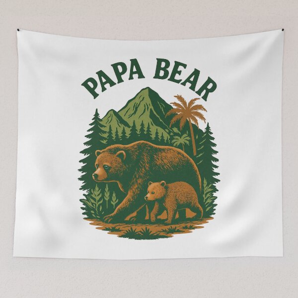 Item preview, Papa Bear – Nature designed and sold by Power Within Prints.