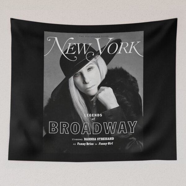 Artikelvorschau, Legenden des Broadway Barbra Streisand entworfen und verkauft von PopCultureArtShop.