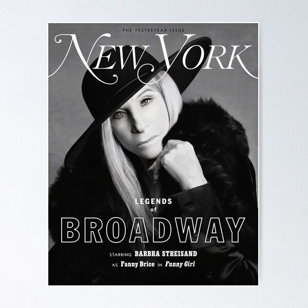 Item preview, Legends of Broadway Barbra Streisand  designed and sold by PopCultureArtShop.