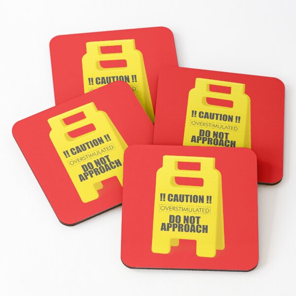 Item preview, Overstimulated? Do Not Approach designed and sold by EduBovoline.