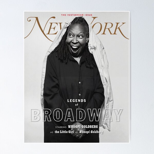 Item preview, Legends of Broadway Whoopi Goldberg designed and sold by PopCultureArtShop.