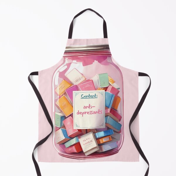 Item preview, Books in a Jar Antidepressants: Book Antidepressants designed and sold by Wordsmith-Wear.