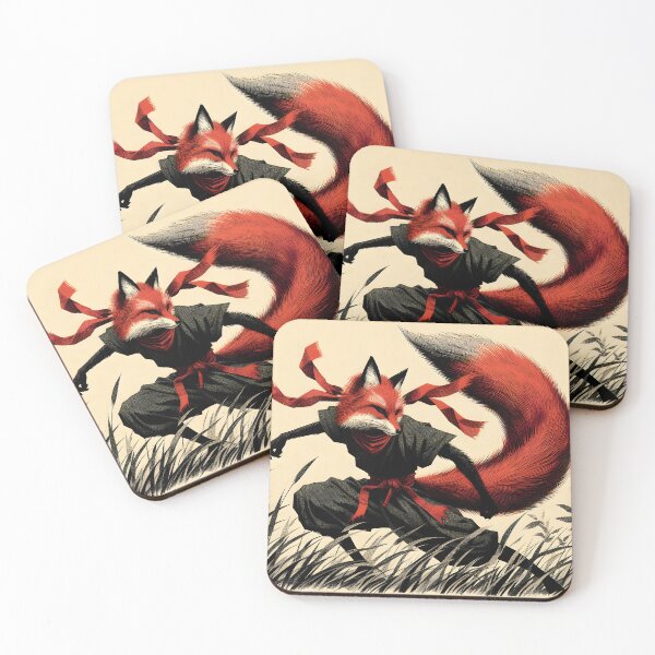 Item preview, Fox Ninja, Ai Generated Art    designed and sold by ACC .