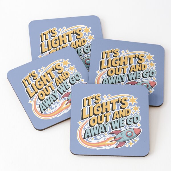 Item preview, It's Light's Out And Away We Go designed and sold by ZooStateofMind.