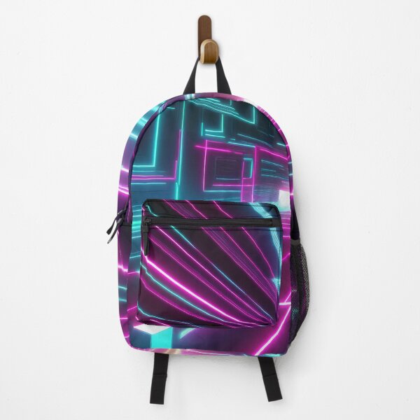 Item preview, "Electric Dreams in a Neon Geometric Maze" designed and sold by ChernivtsiSkoda.