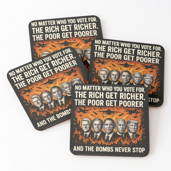 Item preview, Voted or Not, Bombs Drop designed and sold by TeezyDezignes.