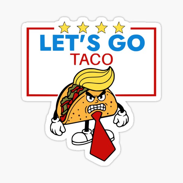Let's Go Taco Sticker