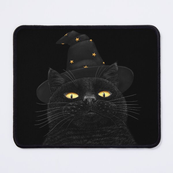 Item preview, Halloween black cat designed and sold by Valeriya Korenkova Kodamorkovkart.