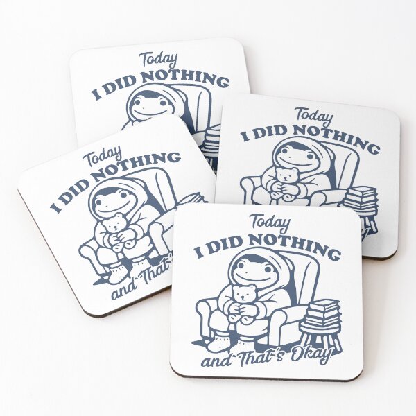 Item preview, Today I did nothing and that's okay  designed and sold by BrownHorse90s.