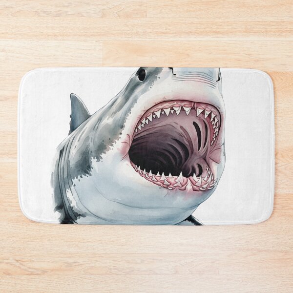 Item preview, Great White Shark designed and sold by 4rtistcDrift.